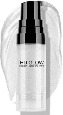 EVERERIN Liquid Illuminator Silver Highlighter Ultra Smooth Shine Waterproof  Highlighter(Silver)
