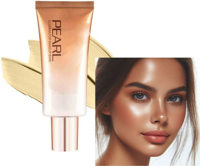 GULGLOW99 Foundation Pearl Illuminator Liquid with radiance finish Highlighter(GOLD)