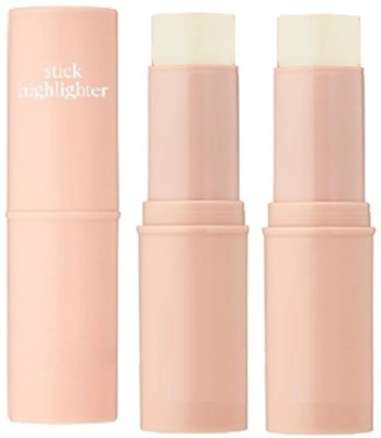 WOONGMI Glow On Highlighter Highly-pigmented & Ultra-Shimmary Finish  Highlighter(Silver)