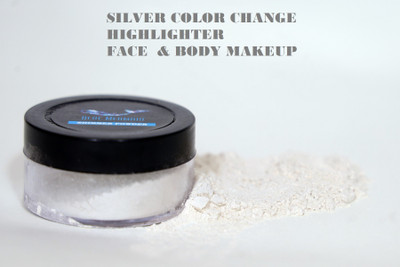 BLUEMERMAID Shimmer Highlighter High Gloss Color Changing Silver  Highlighter(SILVER)