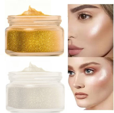 EVERERIN PROFESSIONAL MAKE UP LOOK HIGHLIGHTER Highlighter(SILVER,, GOLD)