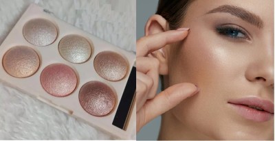 GABBU Multi Shimmer Blusher & Makeup Highlighter palette Highlighter(muliti color)