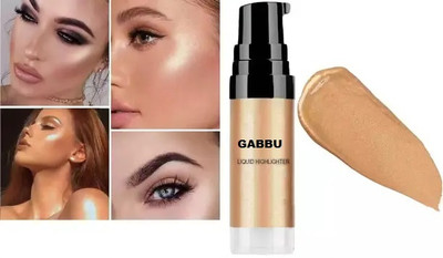 GABBU Makeup Korean Illuminator HD gold Highlighter.. Highlighter(gold)