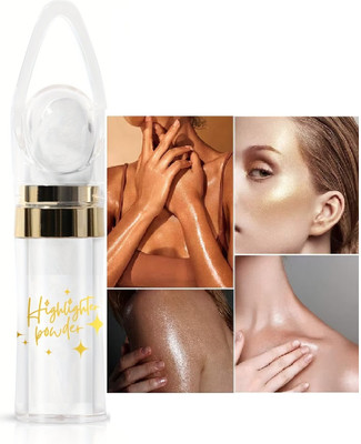 WOONGMI Best Use Highly-pigmented & Ultra-pearly Finish  Highlighter(Silver)