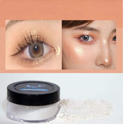 BLUEMERMAID Highlighter Powder Shimmer Powder Illuminator Highlight Highlighter(GOLD)