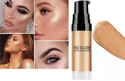 GFSU - GO FOR SOMETHING UNIQUE Silky Smooth Texture Glow Liquid  Highlighter(gold)