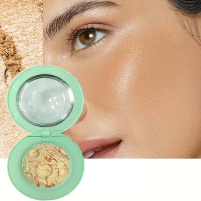GULGLOW99 Waterproof & Sweatproof Highlighter Long-Lasting Radiance for All Skin Types Highlighter(GOLDEN)