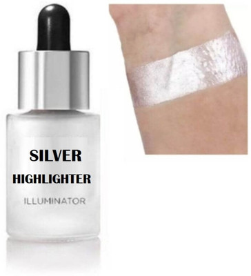 USBK Silver Illuminating Liquid Highlighter With Dewy Finish Highlighter(SILVER)