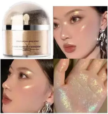 THTC BEST SHIMMRY FACE AND BODY HIGHLIGHTER WITH NON STICKY MAKEUP LOOK Highlighter(GOLDEN)
