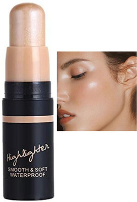 tanvi27 Long Lasting Makeup Shimmer Highlighter Stick Highlighter(creamy)