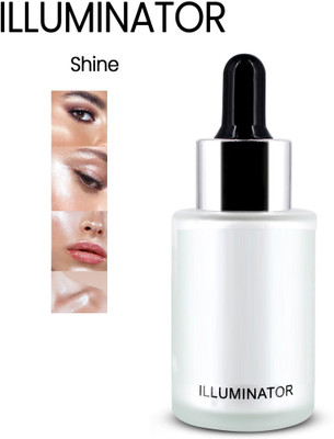 Herrlich Highlighter 3D Glow Shine for Medium to Wheatish skin Highlighter(White)