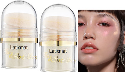 Latixmat Combo Metallic Intense Pigmentation Body & Face Shimmer  Highlighter(COLOUR SHIFT)