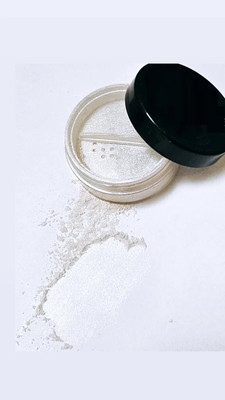 GABBU Silver Whitening Shimmer Loose Powder & Highlighter Compact Highlighter(silver)