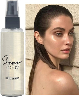 Arcanuy Waterproof Moisturizing Face & Body Spray Highlighter (SILVER) Highlighter(silver)