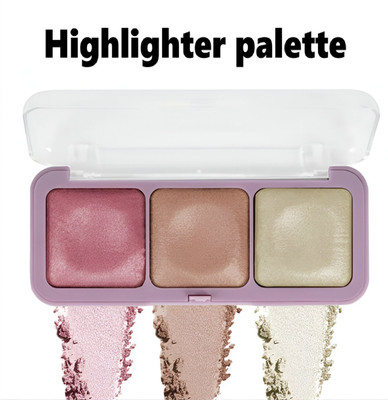 DARVING illuminating and Blusher Palette Highlighter palette Highlighter(MULTI COLOR)