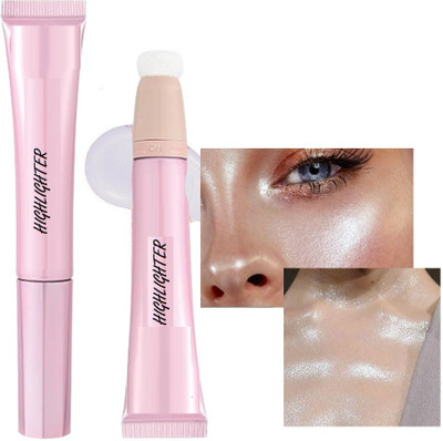 REIMICHI Highlighter Long Lasting Waterproof Makeup Highlighter(white)