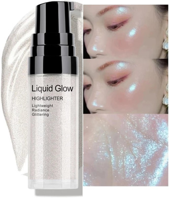 GABBU Blusher Liquid Highlighter Silver Highlighter(silver)