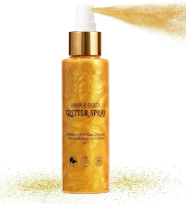 DARYUE New Makeup Base Glowing Skin Illuminator For Body, Hair & Face Gold  Highlighter(gold)