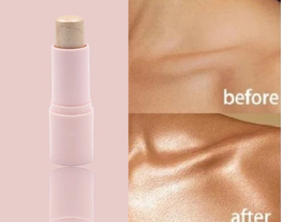 tanvi27 Best creamy highlighter stick long lasting highlight cheekbones,body Highlighter(gold)