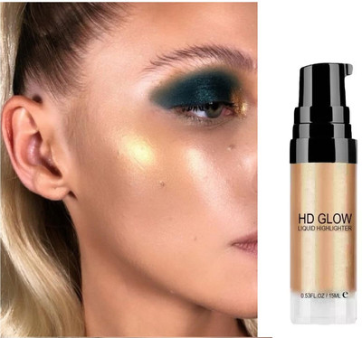 GFSU - GO FOR SOMETHING UNIQUE MATTE FINISH WATER PROOF & LONG LASTING LIQUID HIGHLIGHTER Highlighter(Gold)