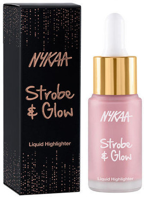 NYKAA Cosmetics Strobe & Glow Liquid  Highlighter(Blushed Moonlight)