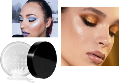 Vyomiris Lightweight, long lasting powder Highlighter(SILVER)