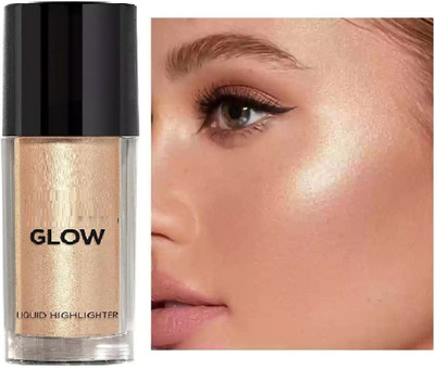 Jiwoo Liquid makup Highlighter for natural skin tone Highlighter(gold)