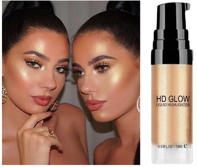 GFSU - GO FOR SOMETHING UNIQUE HD Glow Highlighter Long Stay Highlighter waterproof Highlighter(gold)