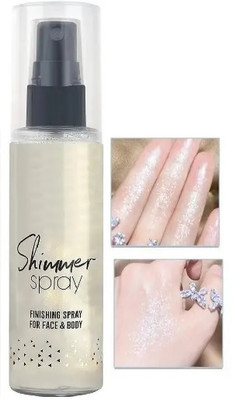 THTC Long lasting and water proof liquid spray highlighter Highlighte Highlighter(silver)
