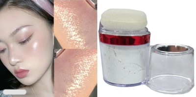 BLUEMERMAID PERFECT LOOK SILVER SHIMMER HIGHLIGHTER FOR MAKEUP POWDER Highlighter(SILVER)