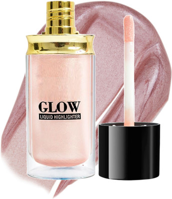 Sheny Glow Liquid Highlighter For Face Makeup Highlighter matalic gold Highlighter(Metalic Gold)