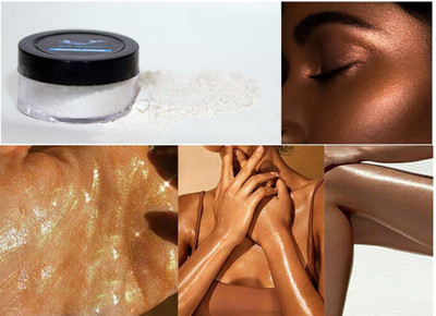 BLUEMERMAID PRETTY FACE GOLDEN LOOK COLOR CHANGING FACE AND BODY HIGHLIGHTER Highlighter(GOLDEN)