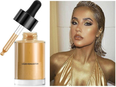 GABBU Illuminating Liquid Highlighter face body  Highlighter(gold)