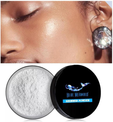 BLUEMERMAID HIGHLIGHTER POWDER SILVER COLOR BEST FOR FACE MAKEUP Highlighter(SILVER)