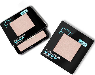 adbeni Imported Baked Highlighter for Face Makeup | Illuminating Dewy Finish Highlighter(Shade-02)