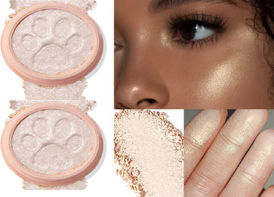 GABBU Combo White Highlight & Bronzer Palette Ultra Glow  Highlighter(SNOW WHITE)