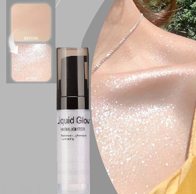 luzimaisa BODY SHIMMER HD GLOW LIQUID HIGHLIGHTER WATERPROOF Highlighter(Silver)
