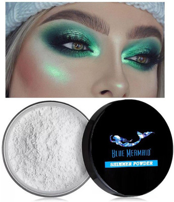 BLUEMERMAID BEST GREEN COLOR CHANGING HIGHLIGHTER POWDER Highlighter(GREEN)