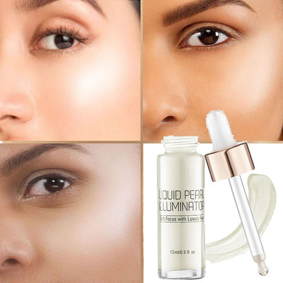 REIMICHI Liquid Highlighter for Face, Body, Eyes Highlighter(SILVER GOLD)