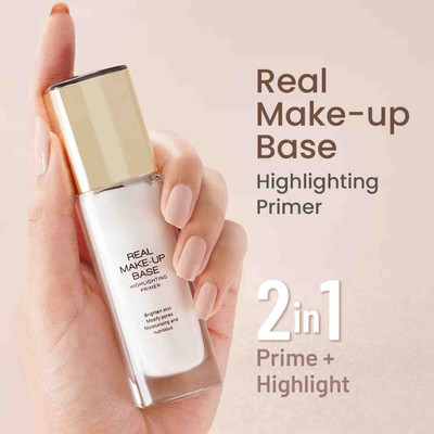 CATERINACHIARA Gold Real Makeup Base Hightlighting Primer Highlighter(White)