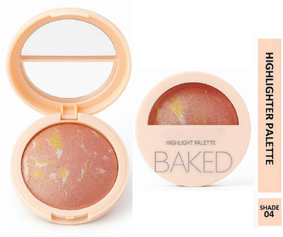 nuvya Silky Glow Highlighter for Makeup Routine S3 Highlighter(Multicolor)