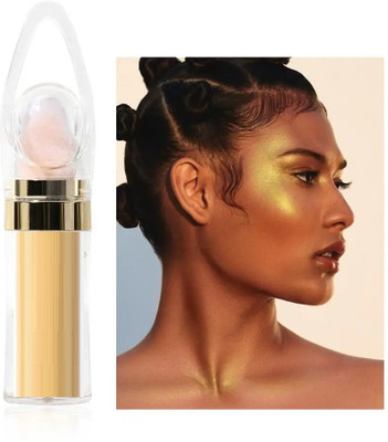 GFSU - GO FOR SOMETHING UNIQUE Silver Powder Stick High Gloss Fairy Patting  Highlighter(Silver)