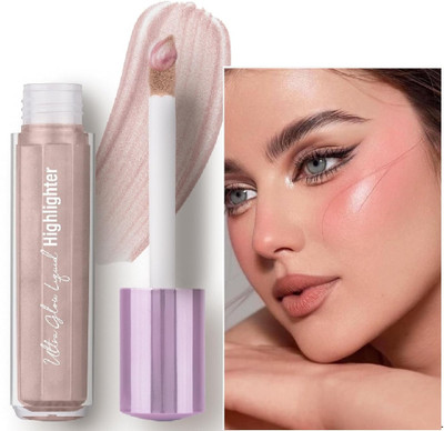 DARYUE Best Shine & Shimmer Liquid  Highlighter(Light Pink)