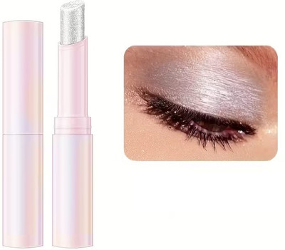 GULGLOW99 Korean Diamond Shin Jelly Highlighter Stick Eyeshadow Glitter Stick Highlighter(SILVER)