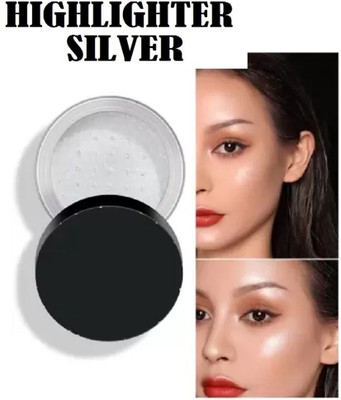 JANOST Illuminator Shimmery Finish Shiny Silver  Highlighter(Silver)