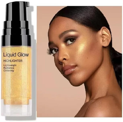 GFSU - GO FOR SOMETHING UNIQUE BEST FACE MAKEUP LIQUID HIGH LIGHTER GOLD Highlighter(GOLD)