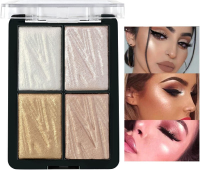 Arcanuy BEST NEW SHINE ILLUMINATOR HIGHLIGHTER PALETTE Highlighter(MULTICOLOR)