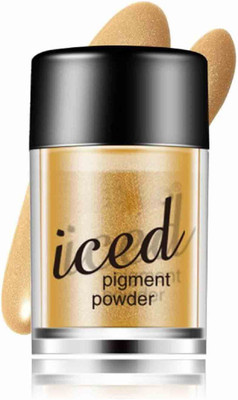 REIMICHI Iced Pigment Powder - Shimmering Brilliance for Mesmerizing Looks Highlighter(GOLD)