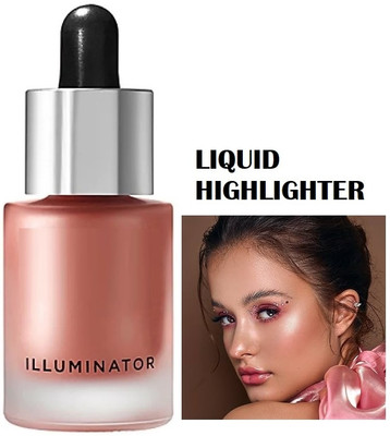 Vyomiris Liquid Highlighter Luminious Glow & Natural Coverage Highlighter(PINK)