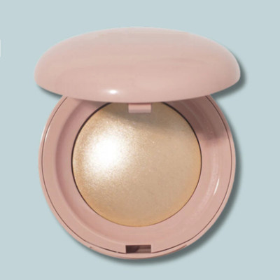 AFARAXIA Highly-Pigmented Powder Highlighter with Luminous Finish | Easy to Blend Formula Highlighter(rose gold)